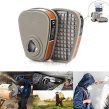 6001 Organic Vapor Cartridge with Activated Carbon Filters for 6100:6200:6800:7502:FF402 Gas Masks-10