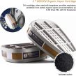 6001 Organic Vapor Cartridge with Activated Carbon Filters for 6100:6200:6800:7502:FF402 Gas Masks-7
