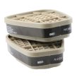 6001 Organic Vapor Cartridge with Activated Carbon Filters for 6200:6800:7502 Gas Masks
