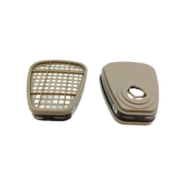 6001 Organic Vapor Cartridge with Activated Carbon Filters for 6200:6800:7502 Gas Masks-3 6001 Organic Vapor Cartridge with Activated Carbon Filters for 6200:6800:7502 Gas Masks-3
