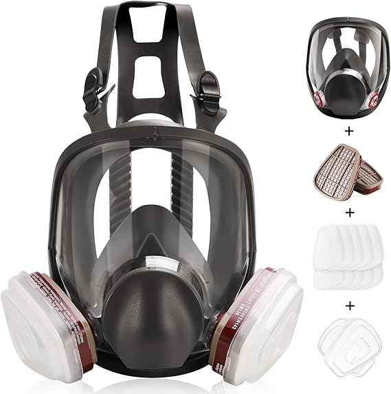 Full Face Gas Mask Respirator 6800-1 Full Face Gas Mask Respirator 6800-1