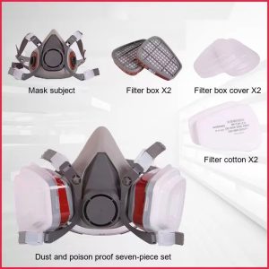 Half Face Gas Mask Respirator 6200