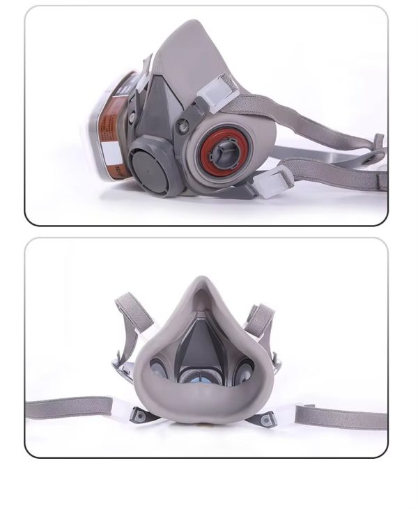 Half Face Gas Mask Respirator 6200-6 Half Face Gas Mask Respirator 6200-6
